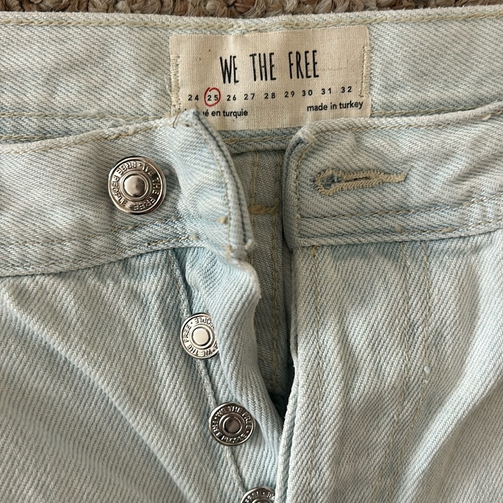 Free People destroyed denim